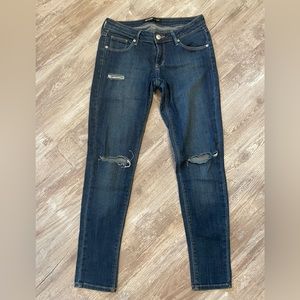 Just Black distressed skinny jeans